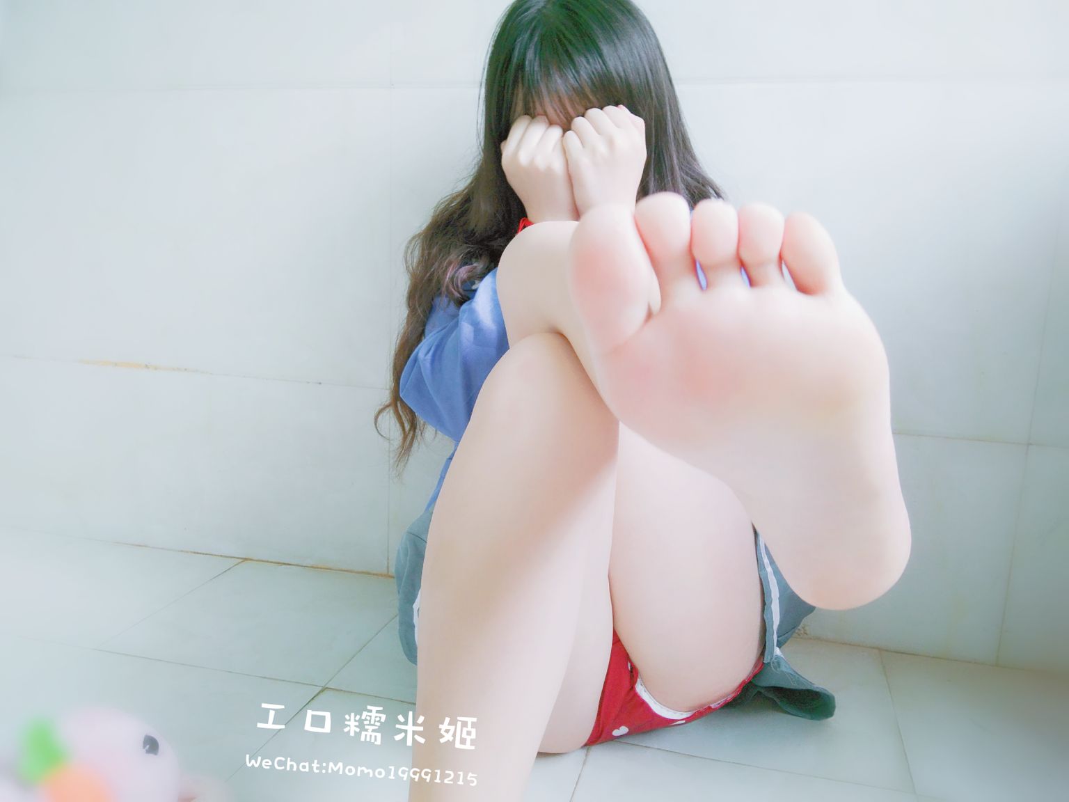 图库-工口糯米姬第 Blue School Unifrom - (22P)